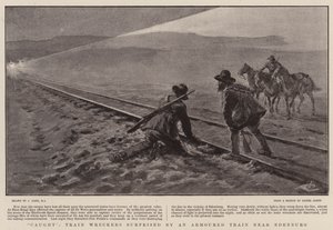 Atrapados, Saboteadores de Trenes sorprendidos por un Tren Blindado cerca de Edenburg